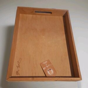 Dolly Parton Dollar General Pour Myself a Cup of Ambition Wooden Tray 11.8x15.7